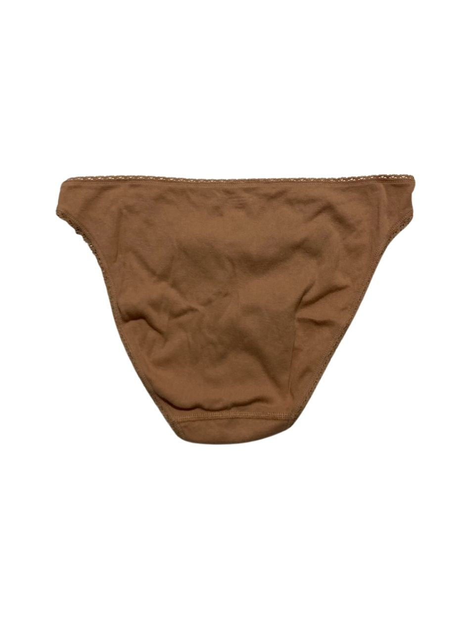 CHARTER CLUB Everyday Cotton Bikini Underwear TAWNY L