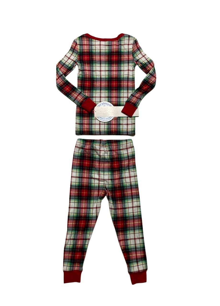 HOLIDAY LANE Festive Holiday Pajama RED 24MO