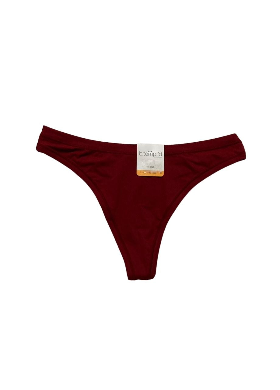 B.TEMPT´D Future Foundation Thong Panty RED S