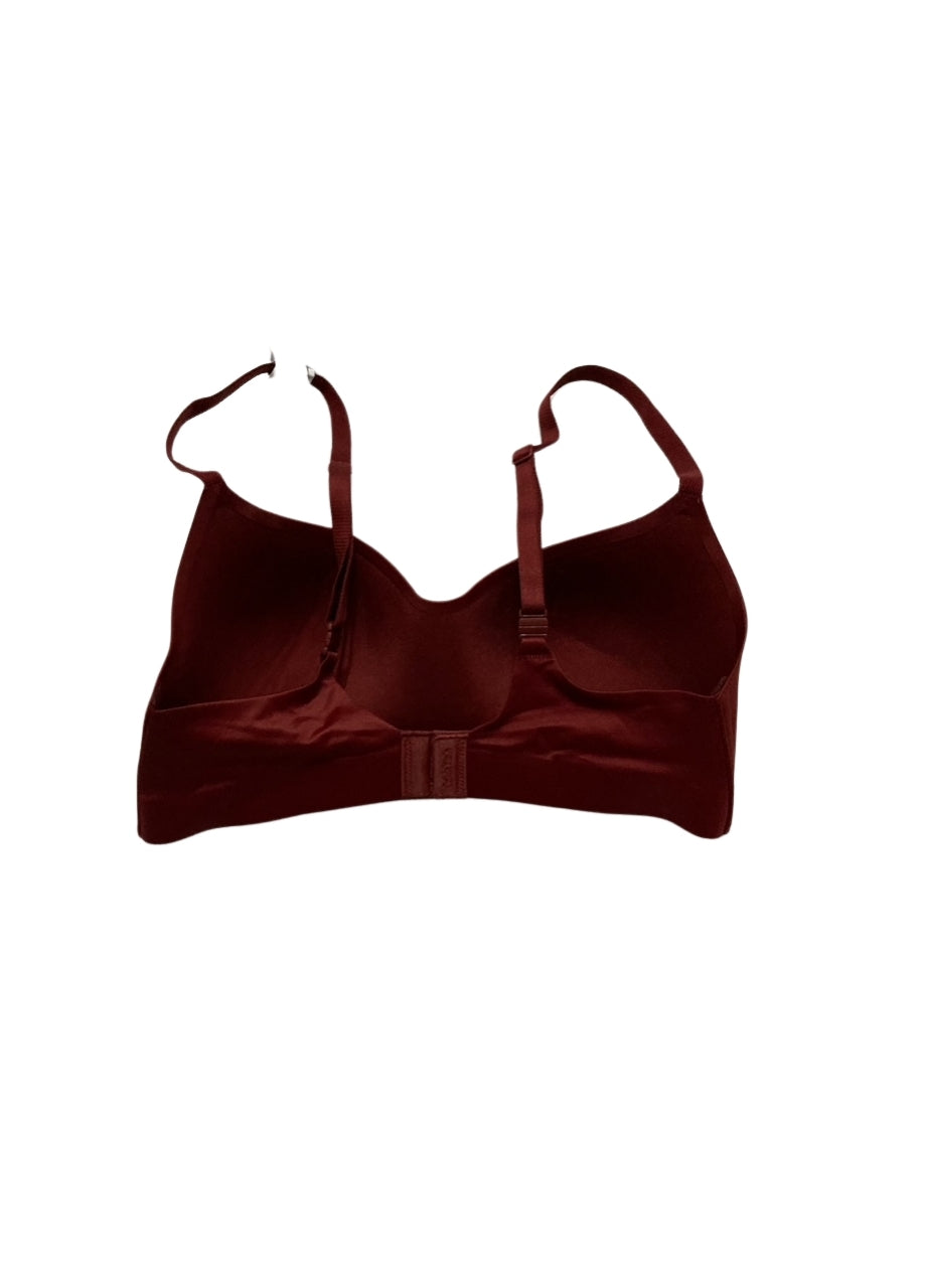 CALVIN KLEIN Liquid Touch Lightly Lined Scoop Neck Bra RED 32C