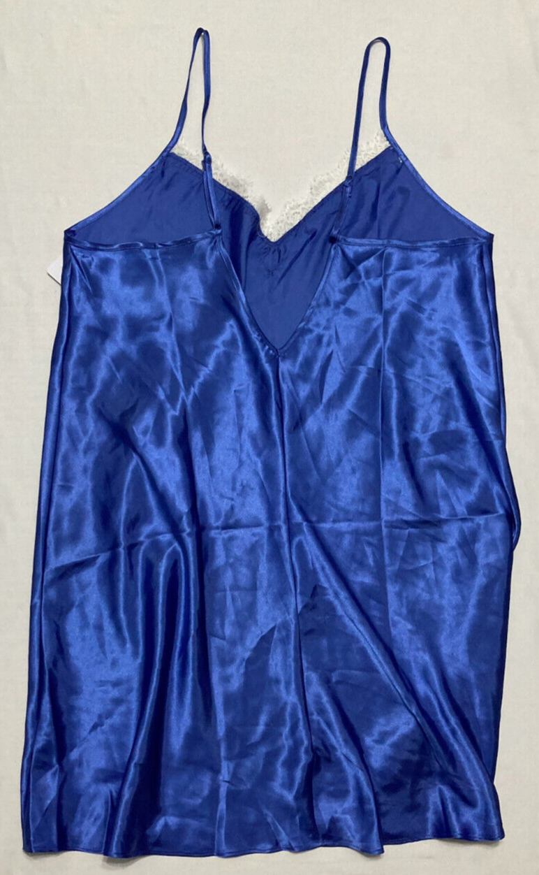 Linea Donatella Pajama Top Lace Blue XL