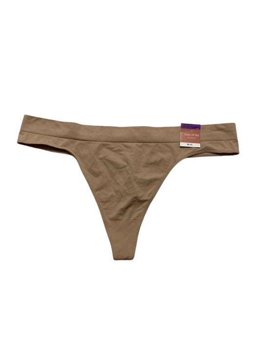 STATE OF DAY Thong Waist Band NUDE XXL