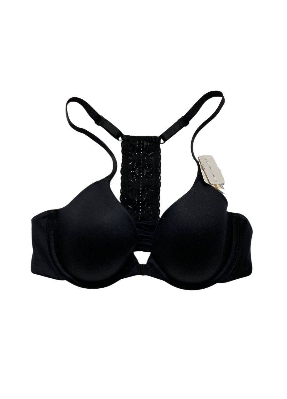 B.TEMPT´D Lightly Padded Front Close Racerback T-Shirt Bra BLACK 36A