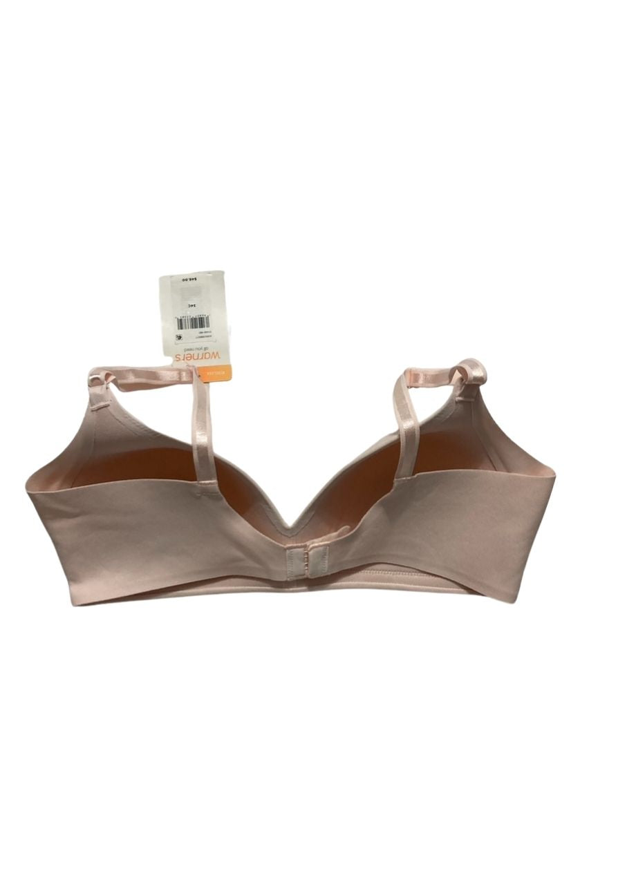 WARNER'S Comfort Wireless Lightly Lined T-Shirt Bra ROSEWATER 34C