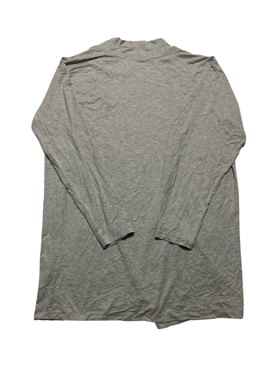 STATE OF DAY Intimates Open Jacket Pockets Size GREY L