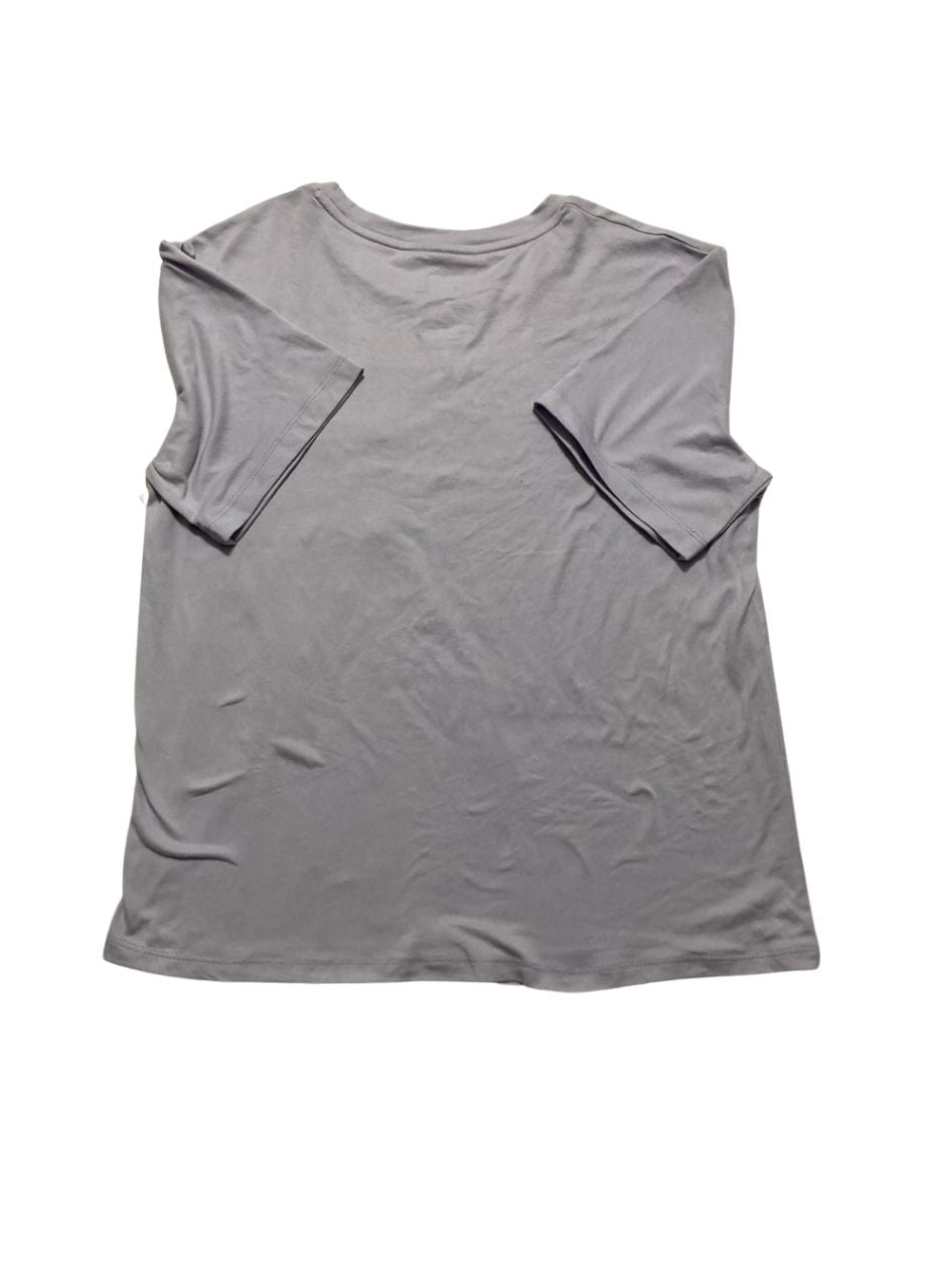 ROUDELAIN Short Sleeve Top Pajama PURPLE HEATHER S