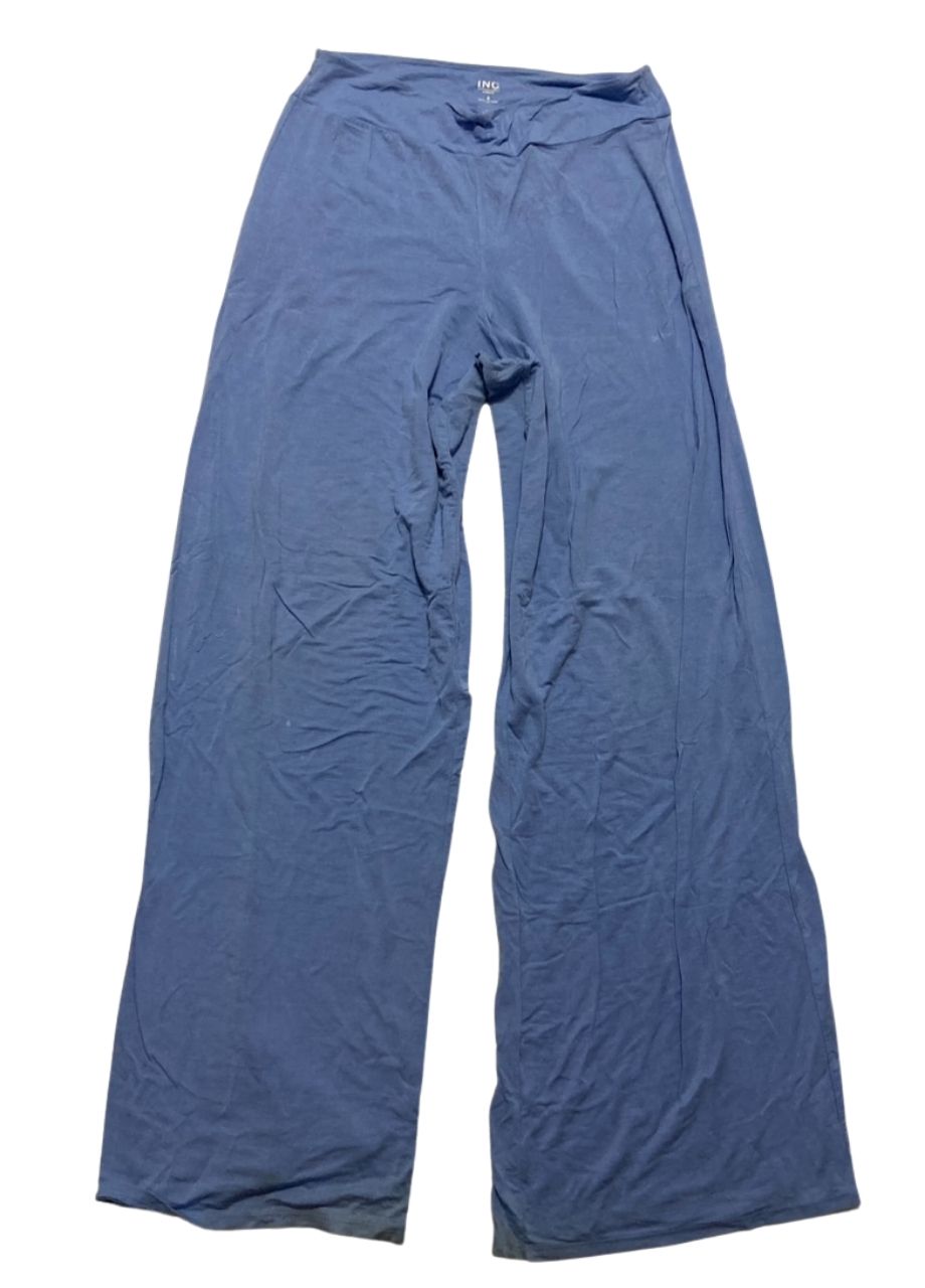 NWD I.N.C Lace-Trim Knit Tank & Pajama Pants Set BLUE S