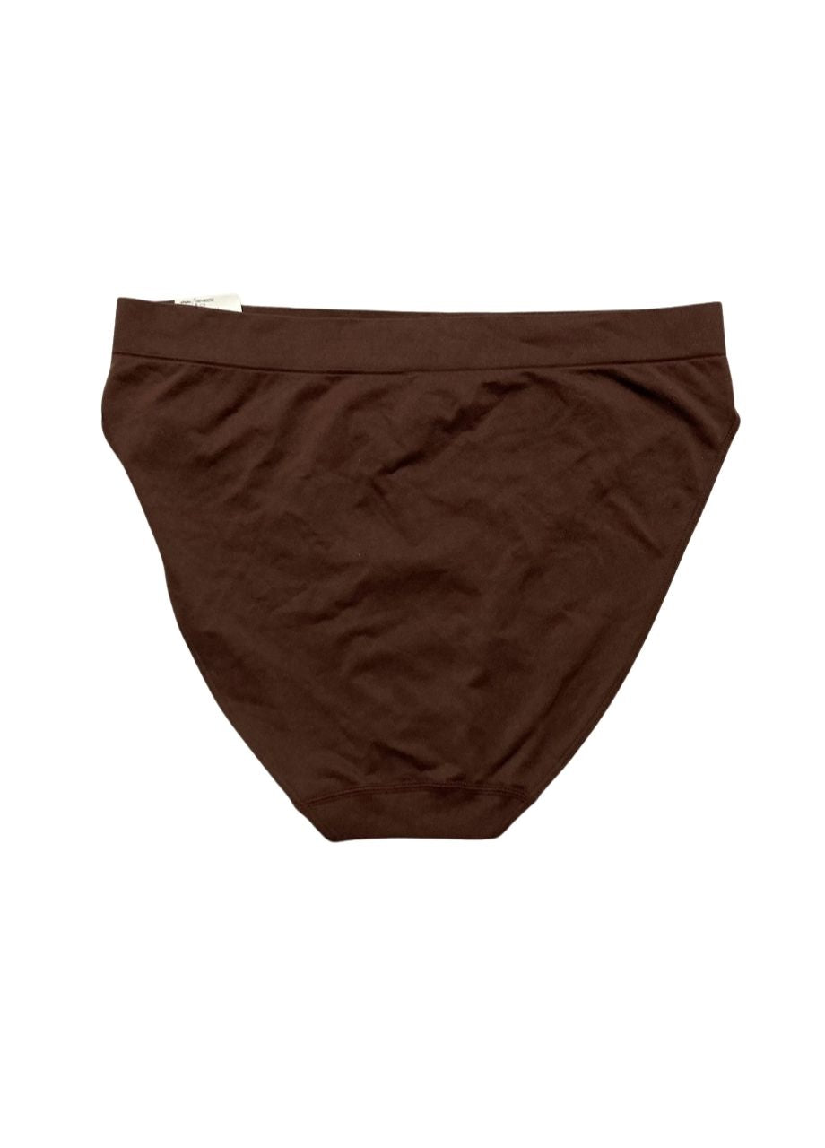 STATE OF DAY Seamless High-Cut Underwea BROWN L