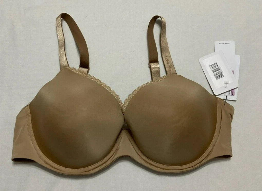 Calvin Klein Seductive Comfort Customized Lift Bra Beige 38D