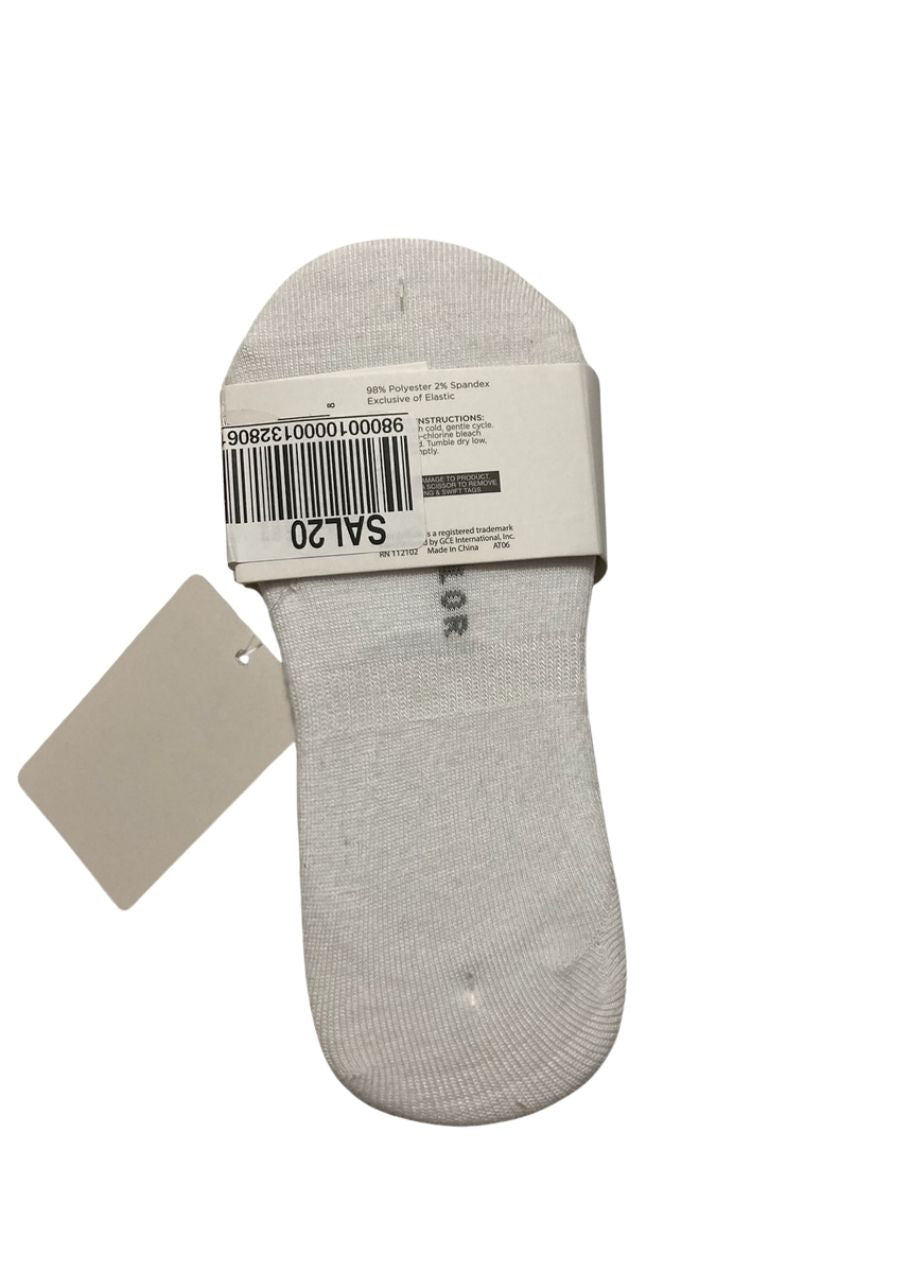 ANN TAYLOR Pack 5 ladies pair WHITE 4-10