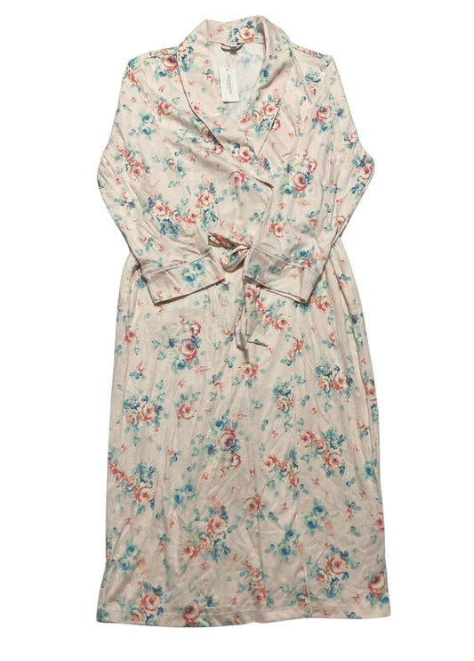 CHARTER CLUB Cotton Printed Mother's Day Robe DREAM BOUQUET M/L