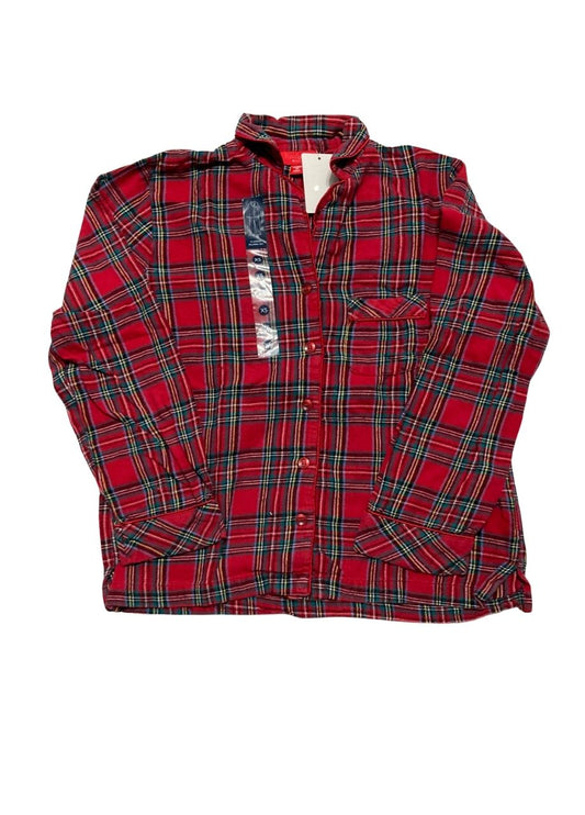 FAMILY PJS Pajama top RED XS