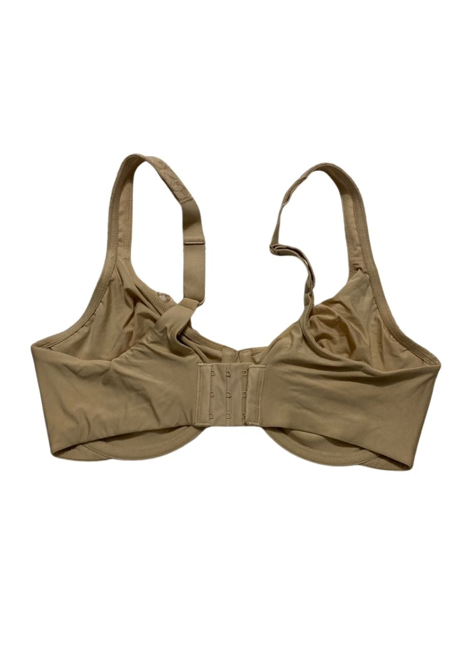 OLGA Sheer Leaves Minimizer Bra FRENCH TOAST 38D