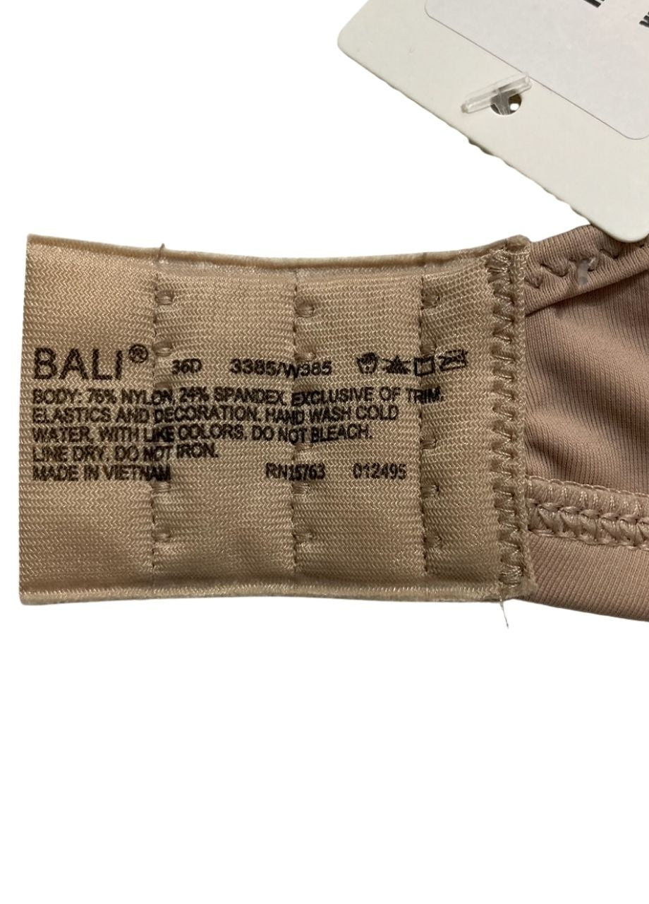 BALI Passion for Comfort Minimizer Underwire Bra TAUPE 36D