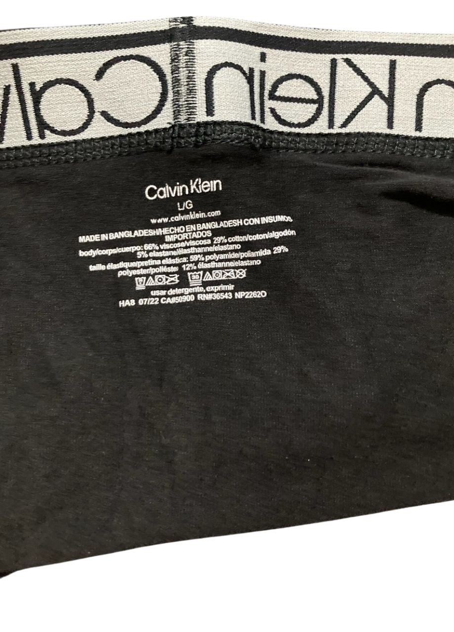 NWD CALVIN KLEIN logo-waistband boxers BLACK L