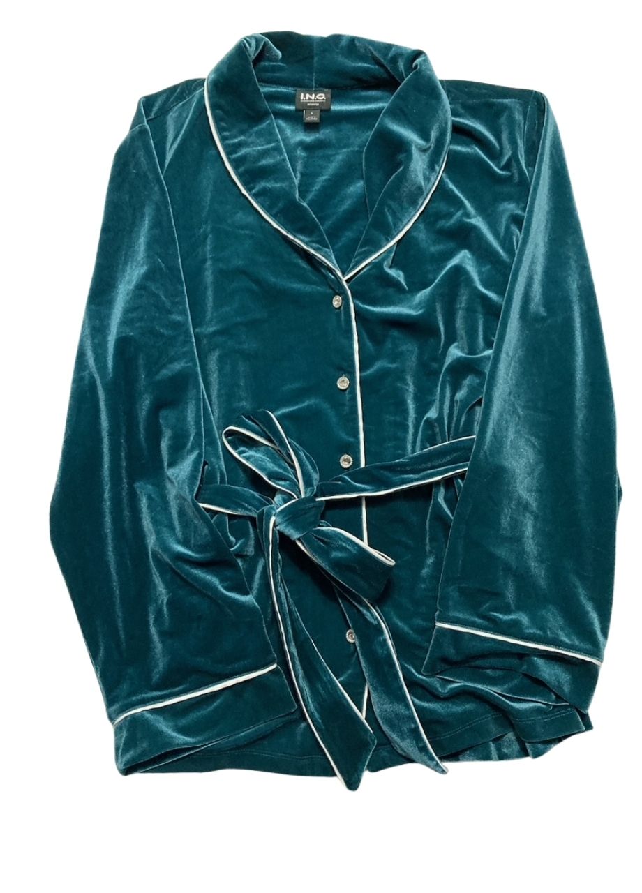 NWD I.N.C Long pajama set 2 pieces DEEP ALGAE L