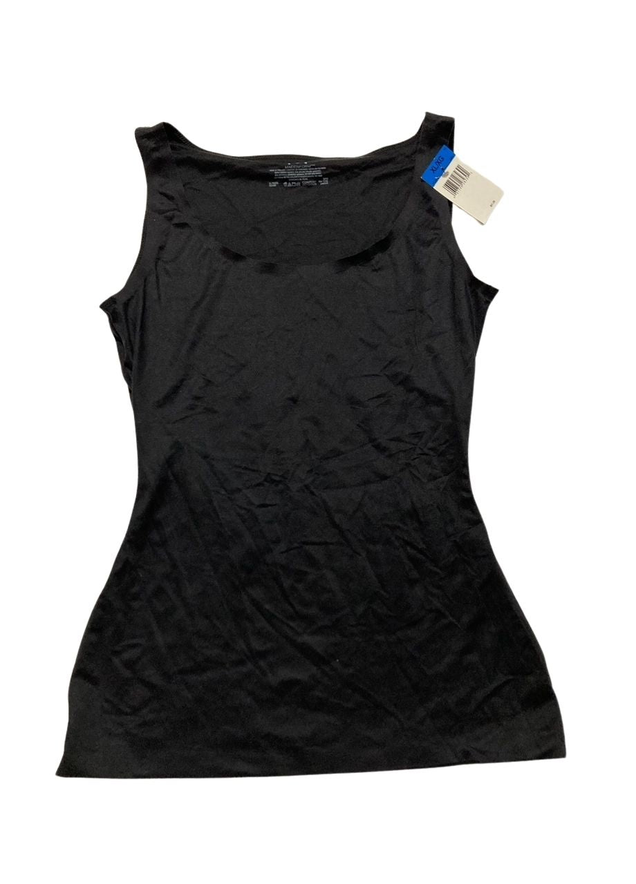 MAIDENFORM Comfort Devotion Shapewear Tank Top BLACK XL
