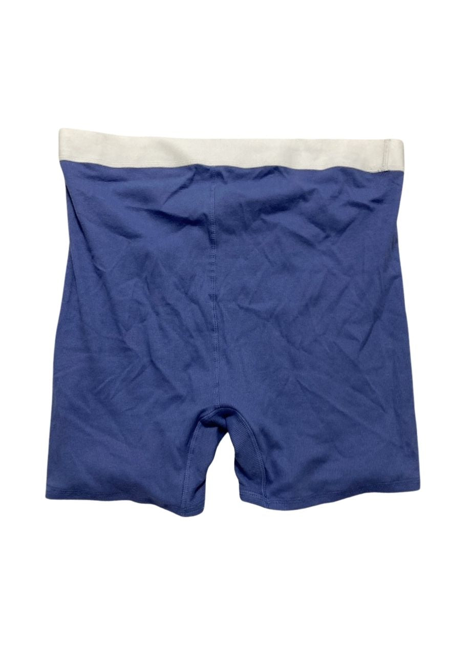 GAPBODY Cotton rib short BLUE