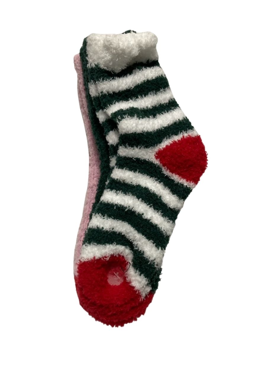 CARELL cozy slipper socks ASSORTED ONE SIZE