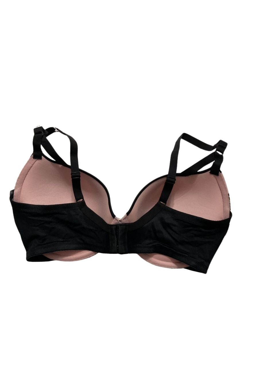 MAIDENFORM Love The Lift Lace Demi Push-Up Bra BLACK 36D