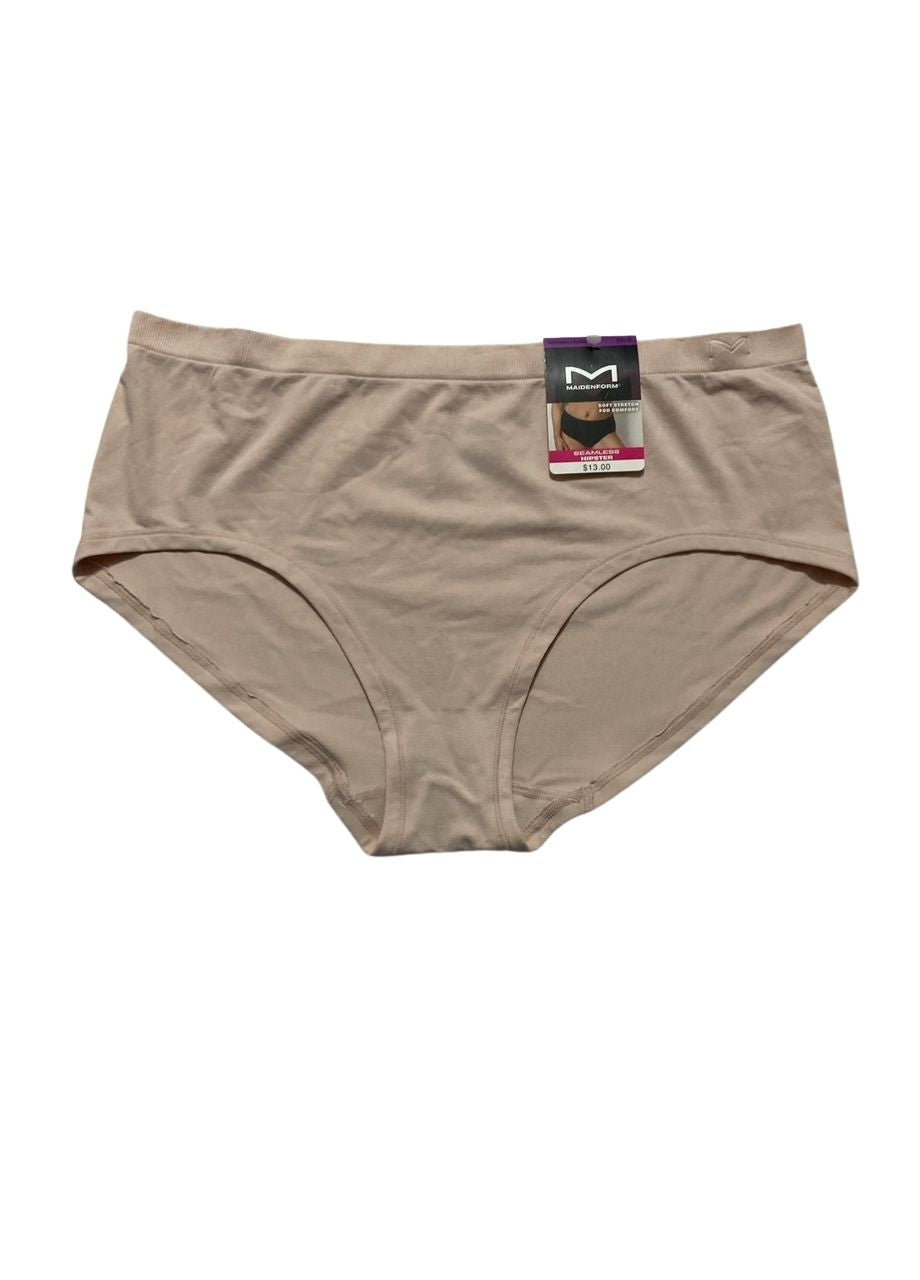 MAIDENFORM Seamless Hipster Underwear SANDSHELL