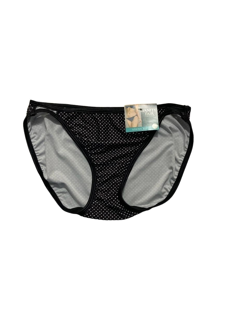 VANITY FAIR Illumination String Bikini Panties PREMIERE DOT PRINT L