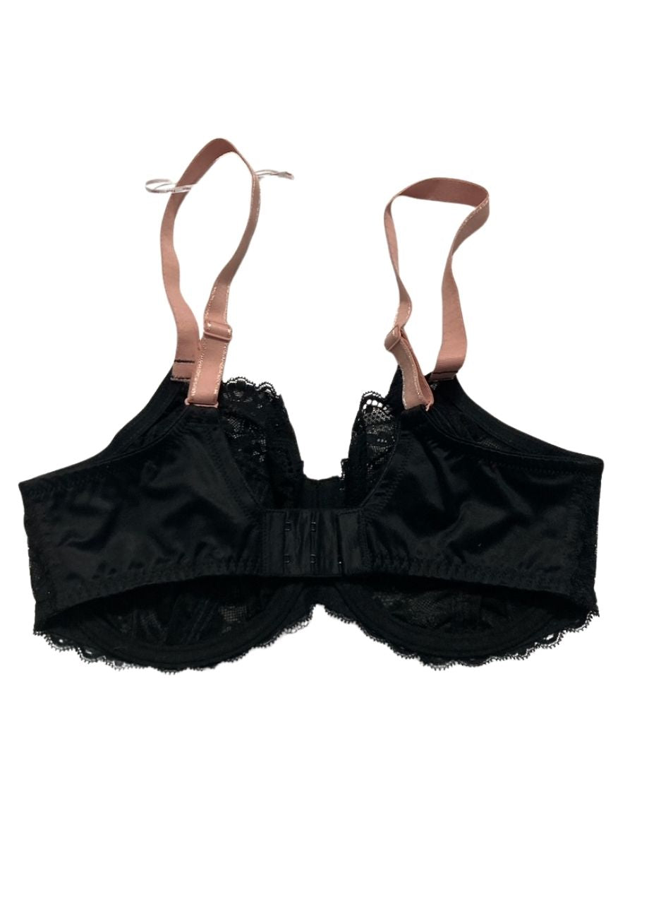 FREYA Offbeat Underwire Side Support Bra BLACK 34F