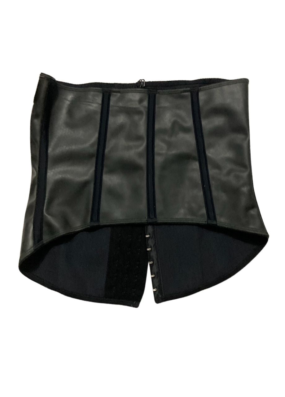 NWD LEONISA Extra Firm Control Latex Faja Waist Trainer BLACK M