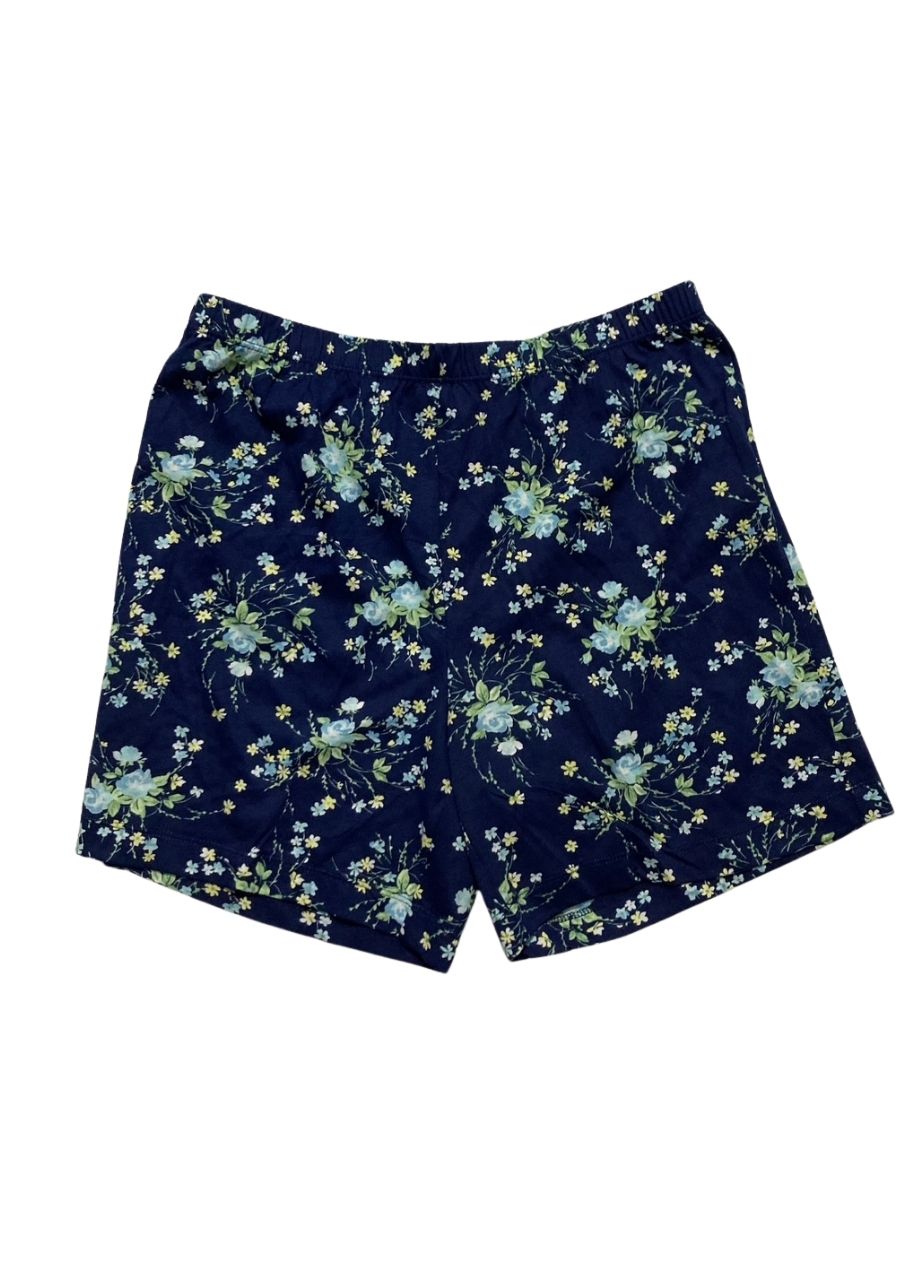 CHARTER CLUB Only short pajama NAVY FLORAL XS