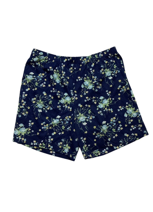 CHARTER CLUB Only short pajama NAVY FLORAL XS