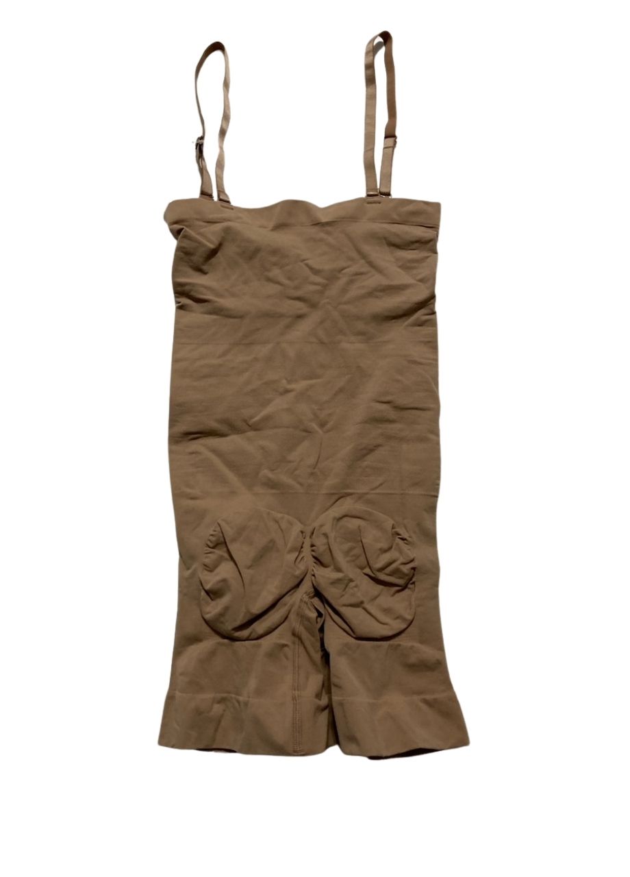 SHAPERX Strapless Shorts Bodysuit Tummy Control Seamless Sculpt Body SIENNA S/M