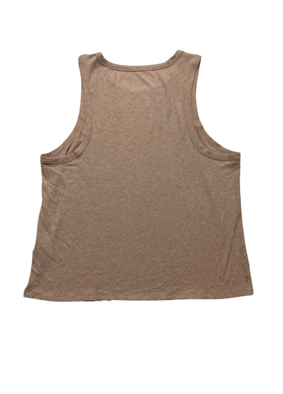 STATE OF DAY Pajama top short sleeve SPICE CHAI XXL