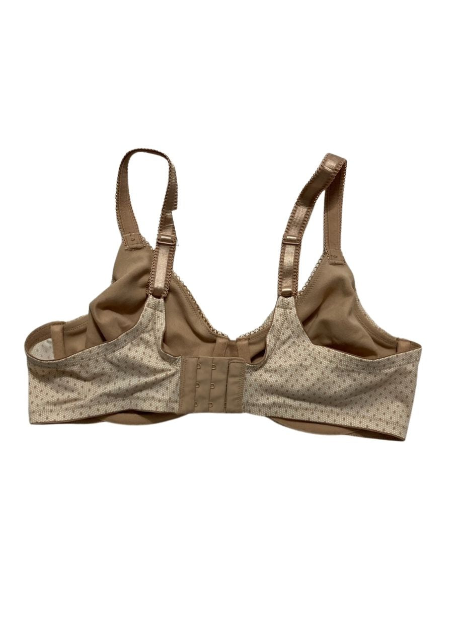 OLGA Luxury Lift Full-Figure Full-Coverage Bra BODYTON LACE DOT PRINT 38C