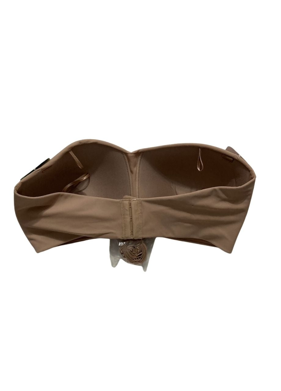 WARNER'S Easy Size Lightly Lined Wireless Strapless Bra TOASTED ALMOND L