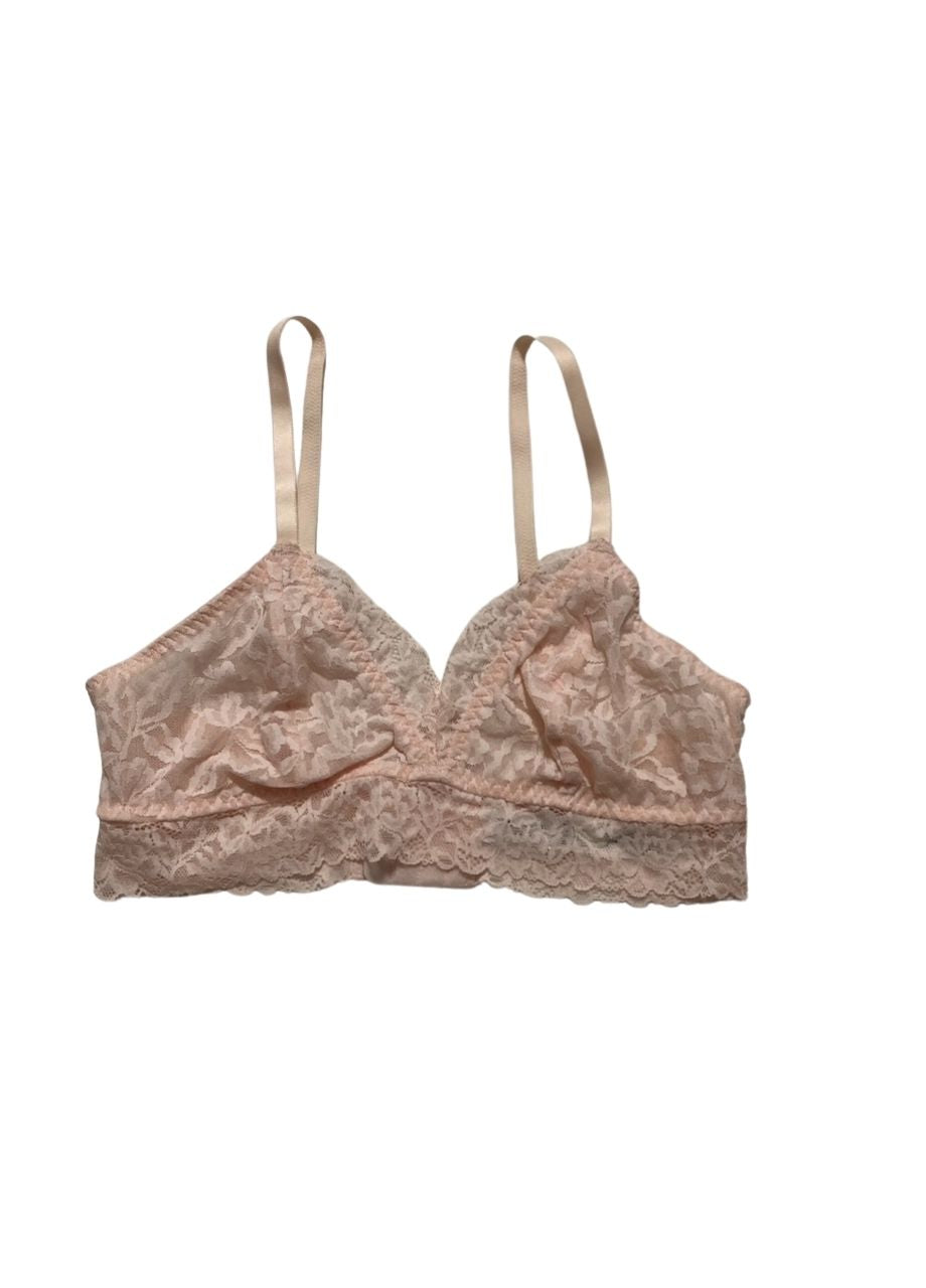 STATE OF DAY Lace Bralette PINK XS