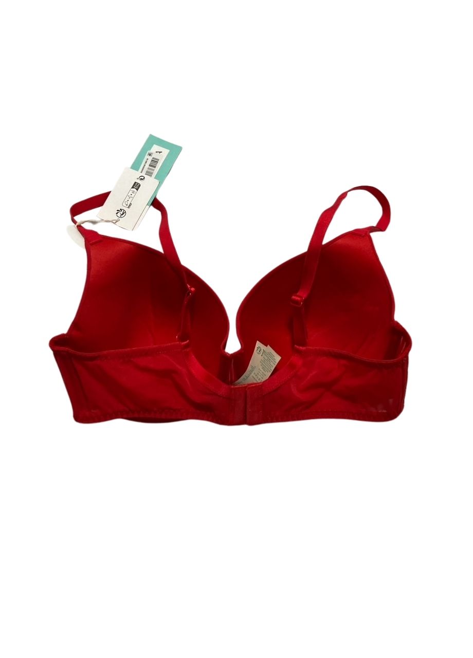 DORINA Carmen Light Padded Soft Silk Demi Bra RED 36D