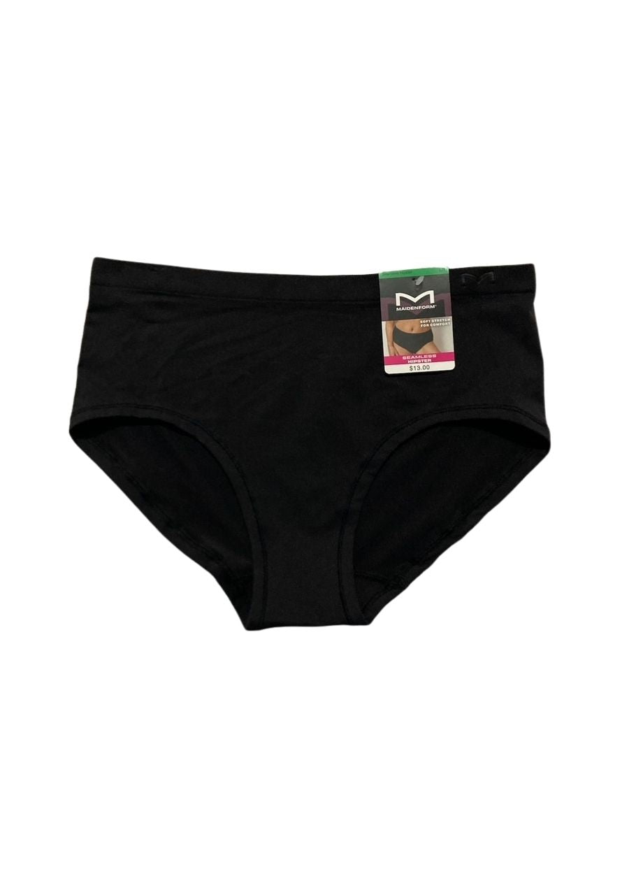 MAIDENFORM Seamless Hipster Underwear BLACK