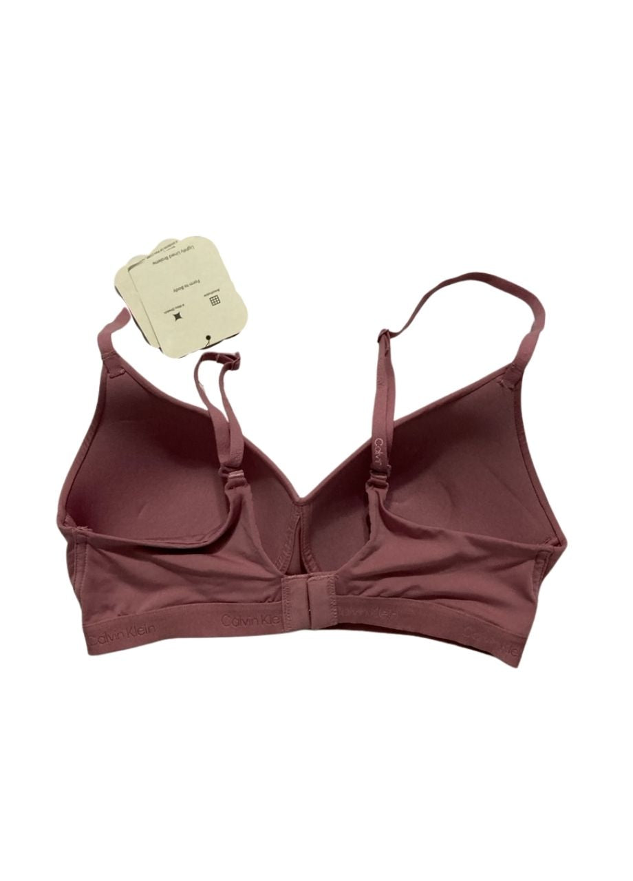 CALVIN KLEIN Form to Body Lightly Lined Bralette SOFT MAUVE S