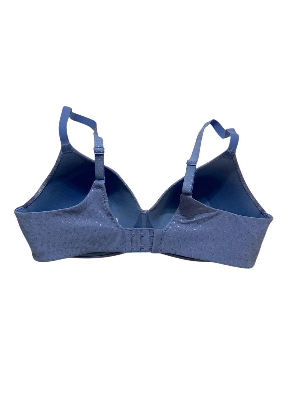 WACOAL Back Appeal Lightly Padded Full Coverage Wire Free T-Shirt Bra BLUE 34C