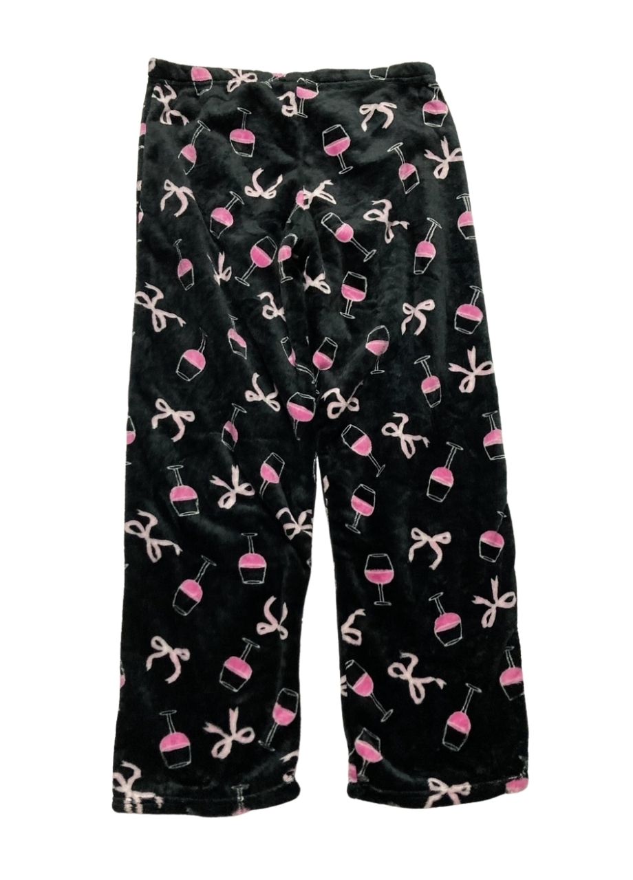 WEEKENDING Breast Plush Pajama Pant BLACK XL