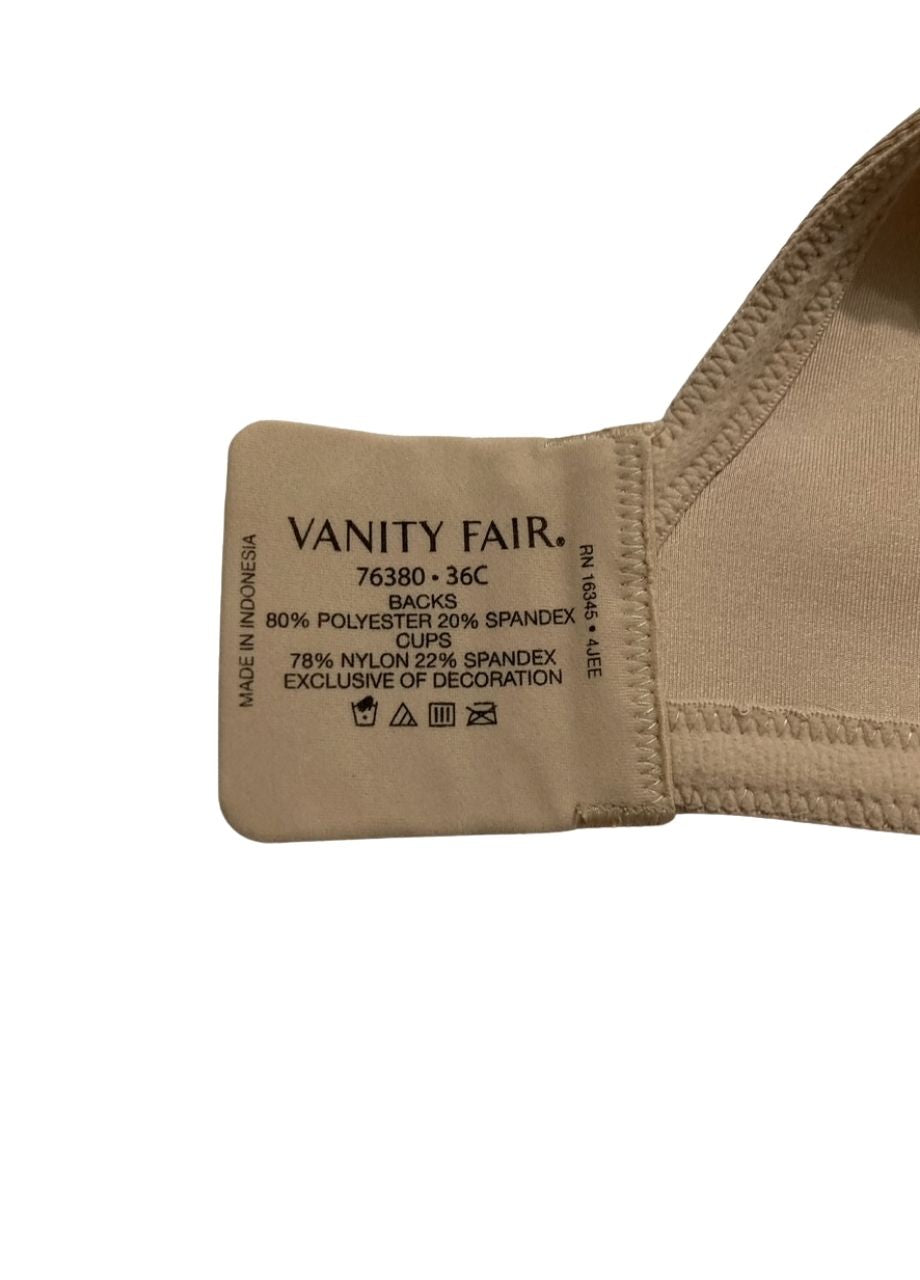 NWD VANITY FAIR Beauty Back Full Figure Underwire Bra HONEY BEIGE 40D