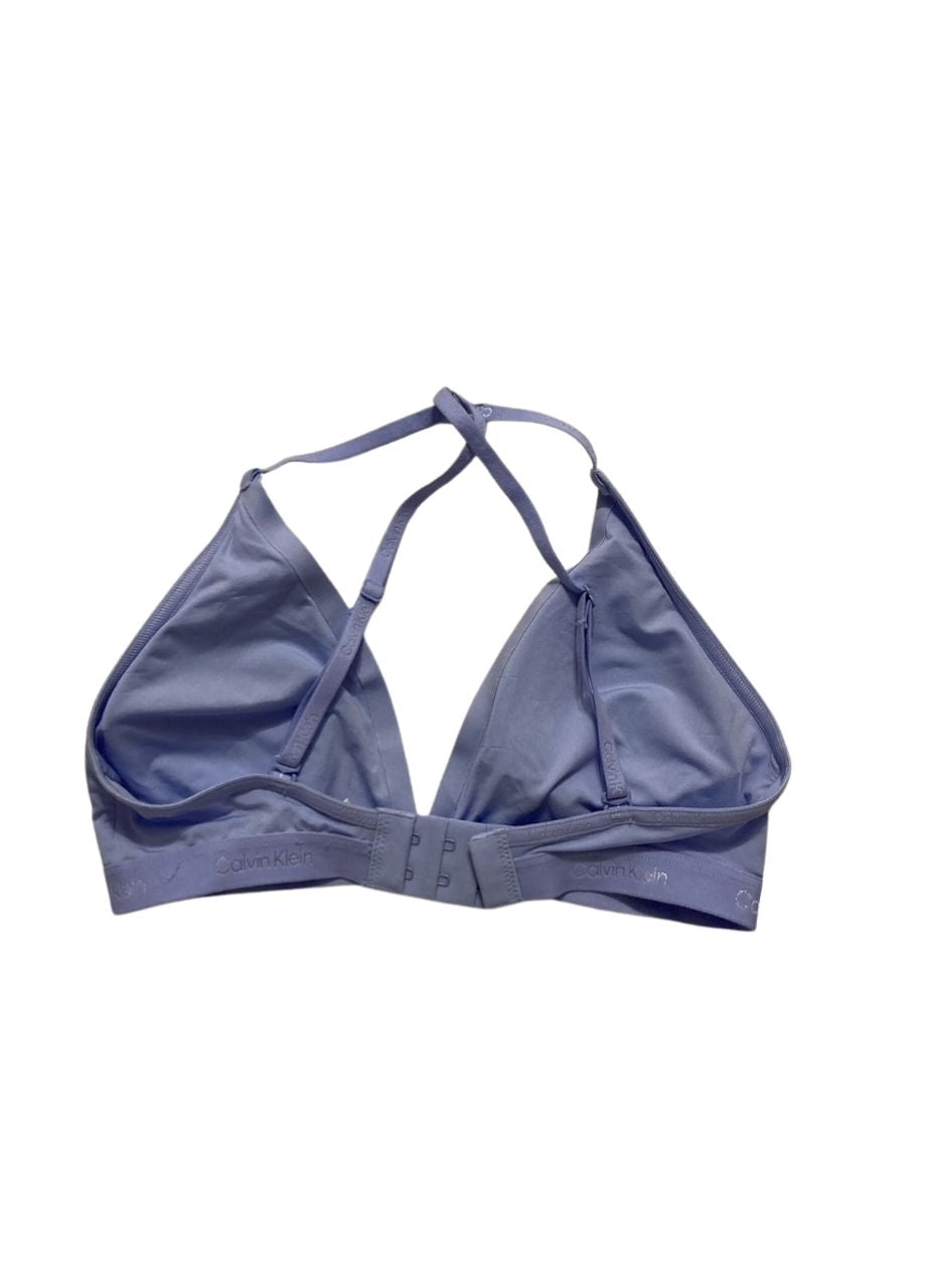CALVIN KLEIN Form to Body Lightly Lined Bralette BLUE XS