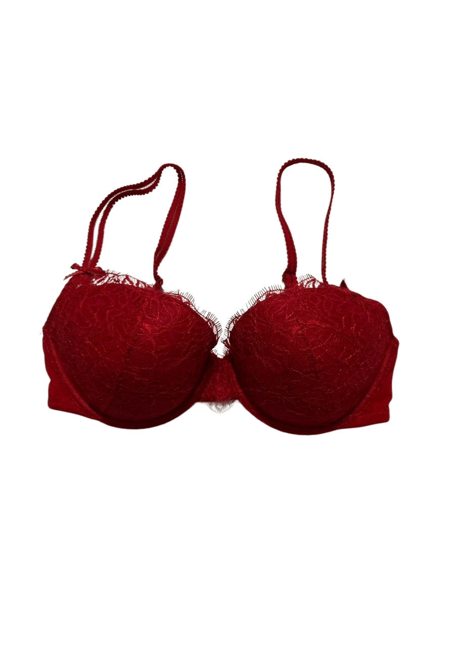 B.TEMPT´D Lace Demi Contour Underwire Bra RED 36D
