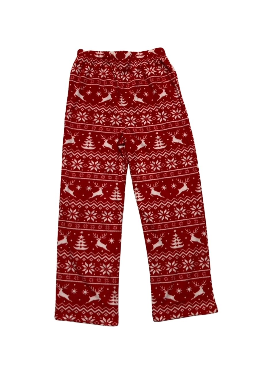 HOLIDAY LANE Kids Deer Fair Isle Flee Deer Fair RED