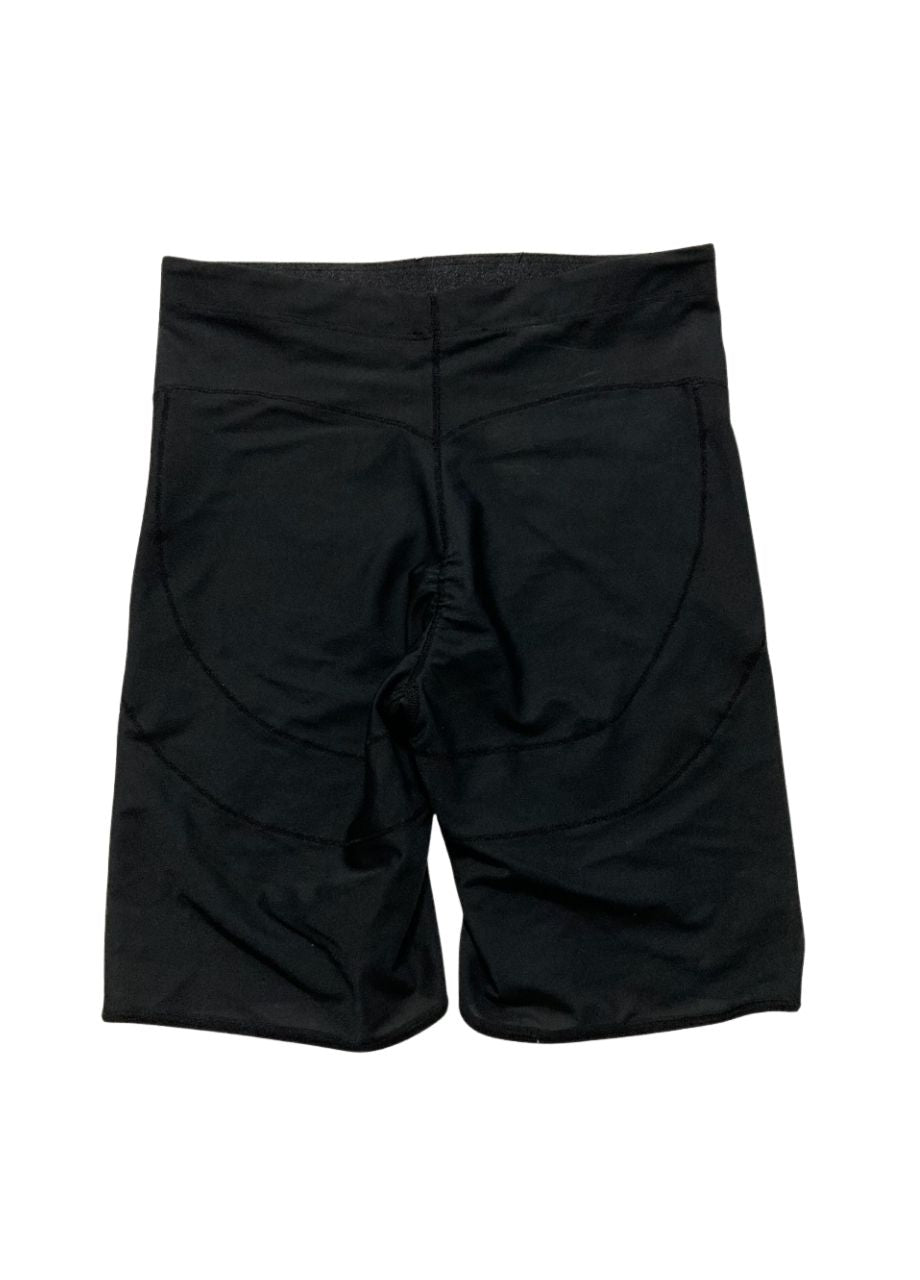 LEONISA Firm Compression Butt Lifter Shaper Shorts BLACK L