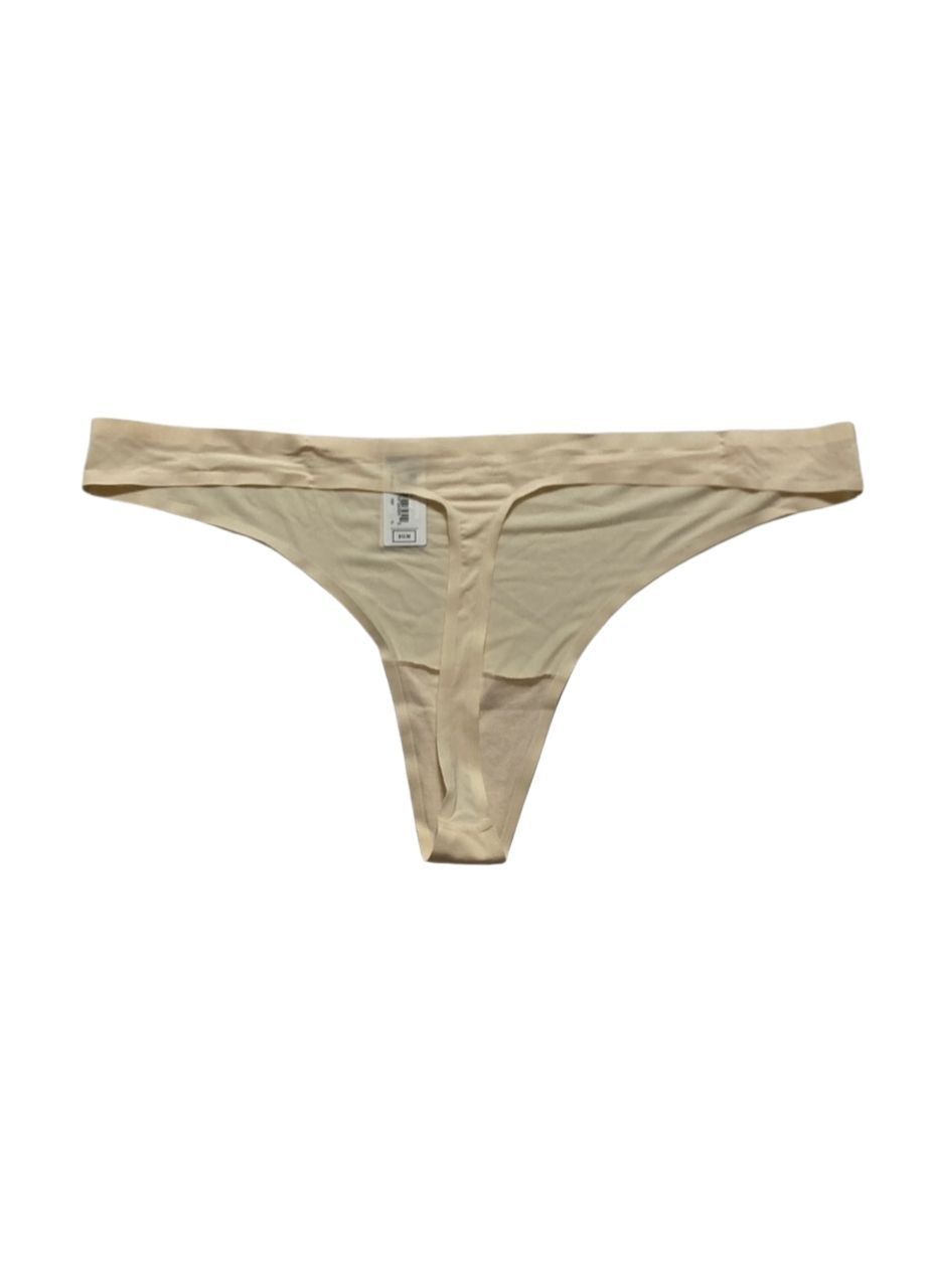 GAPBODY Everyday Essentials Laser Bonded Thong Underwear BEIGE XL