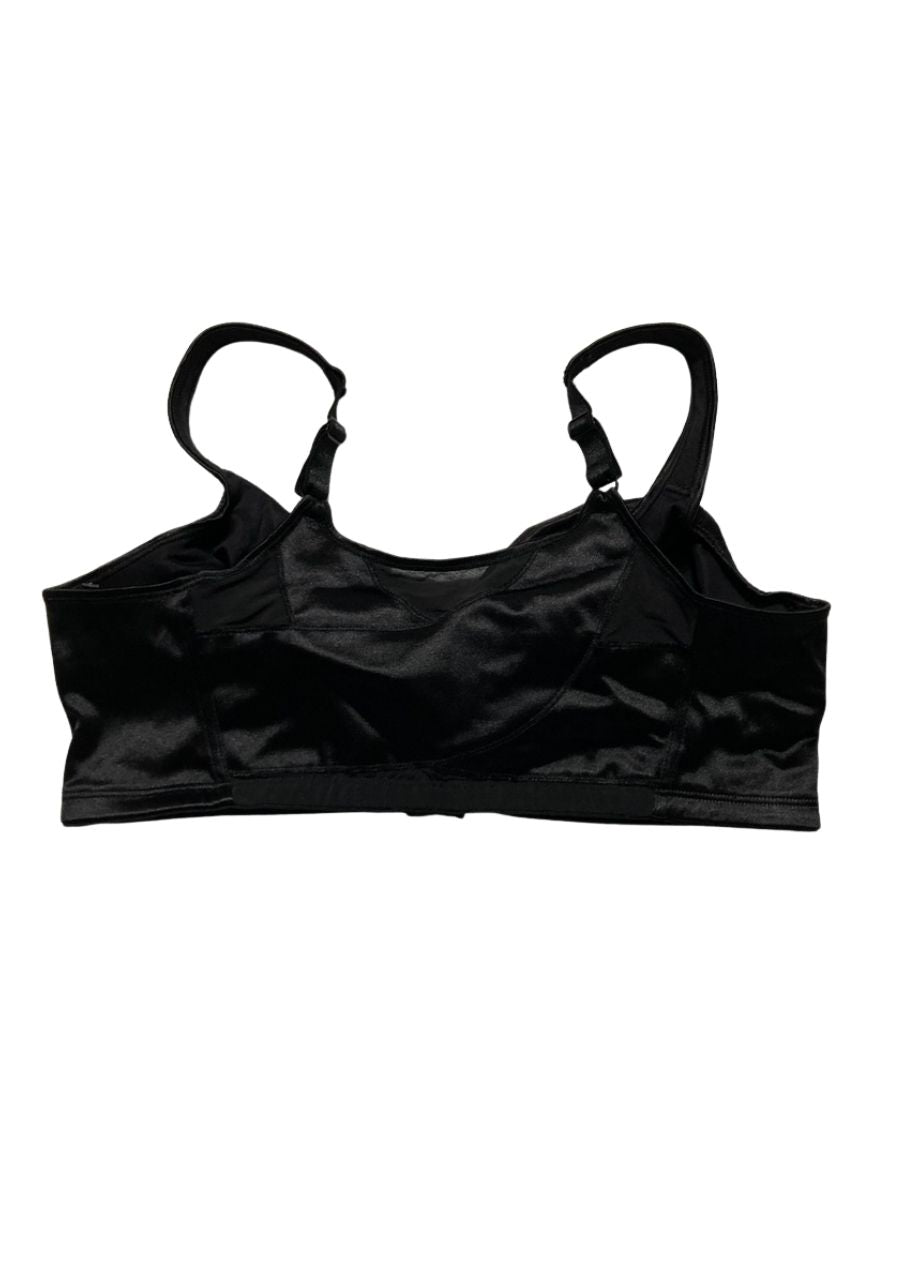 PLAYTEX 18 Hour Minimizer Smoothing Full-Coverage Wireless T-Shirt BLACK 36D