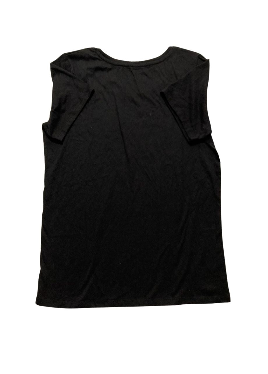 HUE Super Soft Pajama Top BLACK S