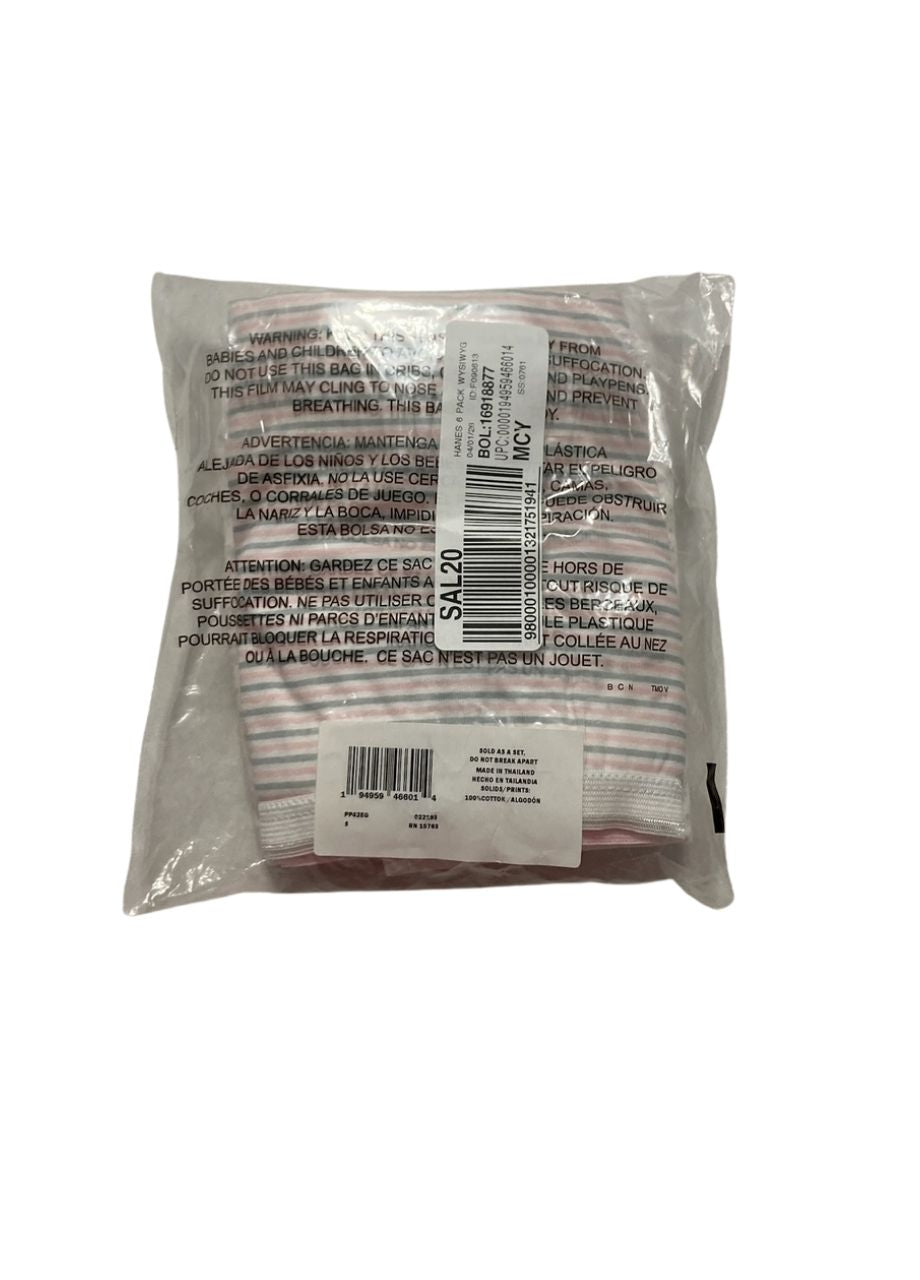 HANES Bikini Panties Pack, Soft Cotton Underwear ASSORTED S