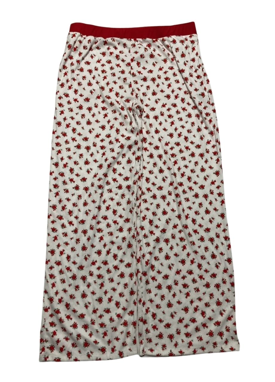ROUDELAIN Printed Pointelle Long-Sleeve Pants MULTICOLOR XL